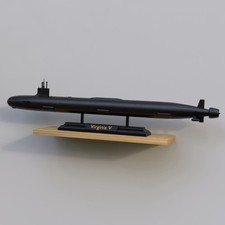 Listing image for 1/700 Scale Virginia Class US Navy Model Submarine