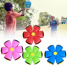 Listing image for NEW Flying Saucer Ball Strange Deformation Frisbee Pet Magic Decompression Toy