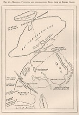 Listing image for Melville Peninsula & nearby Isles from an Eskimo chart.Canadian Arctic 1885 map