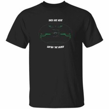 Listing image for UFO Sightings Military Navy Pilot Alien SCI FI TV Show Shirt BLACK SHIP FAST