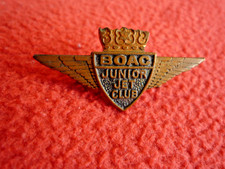 Listing image for 1950s BOAC Junior Jet Club Pin By Manhattan Products England Lapel Hat Pin