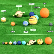 Listing image for 9PCS Solar System Model Kit Planet Model Teaching Toy Astronomy Science For Kids